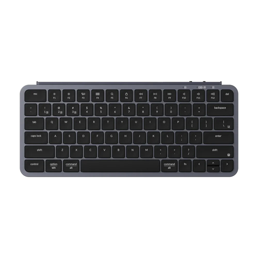 Keychron B1 Pro Ultra-Slim 75% Wireless Keyboard - Space Gray