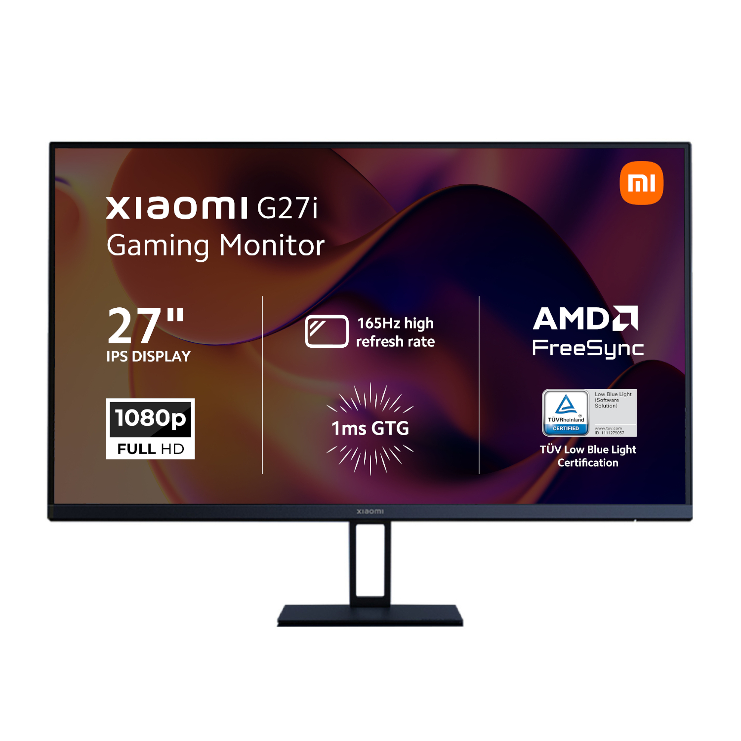 Xiaomi G27i 27" Full HD 1080p IPS Gaming Monitor (165Hz, 1ms, 16:9, HDMI/DP, & AMD FreeSync Premium)