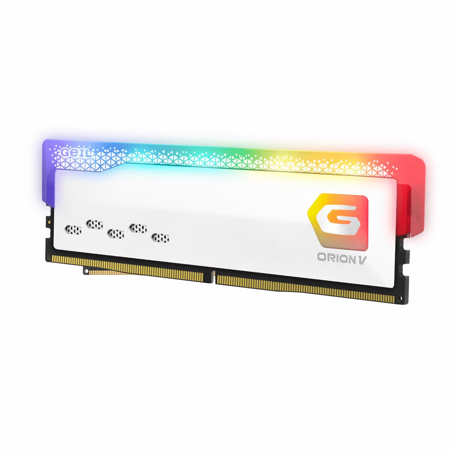 Geil Orion RGB 16GB 6000MHz DDR5 Desktop Gaming Memory - White