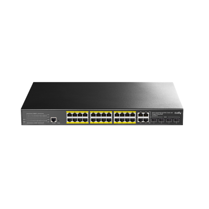 Cudy 24-Port Layer 2 Managed Gigabit PoE Switch