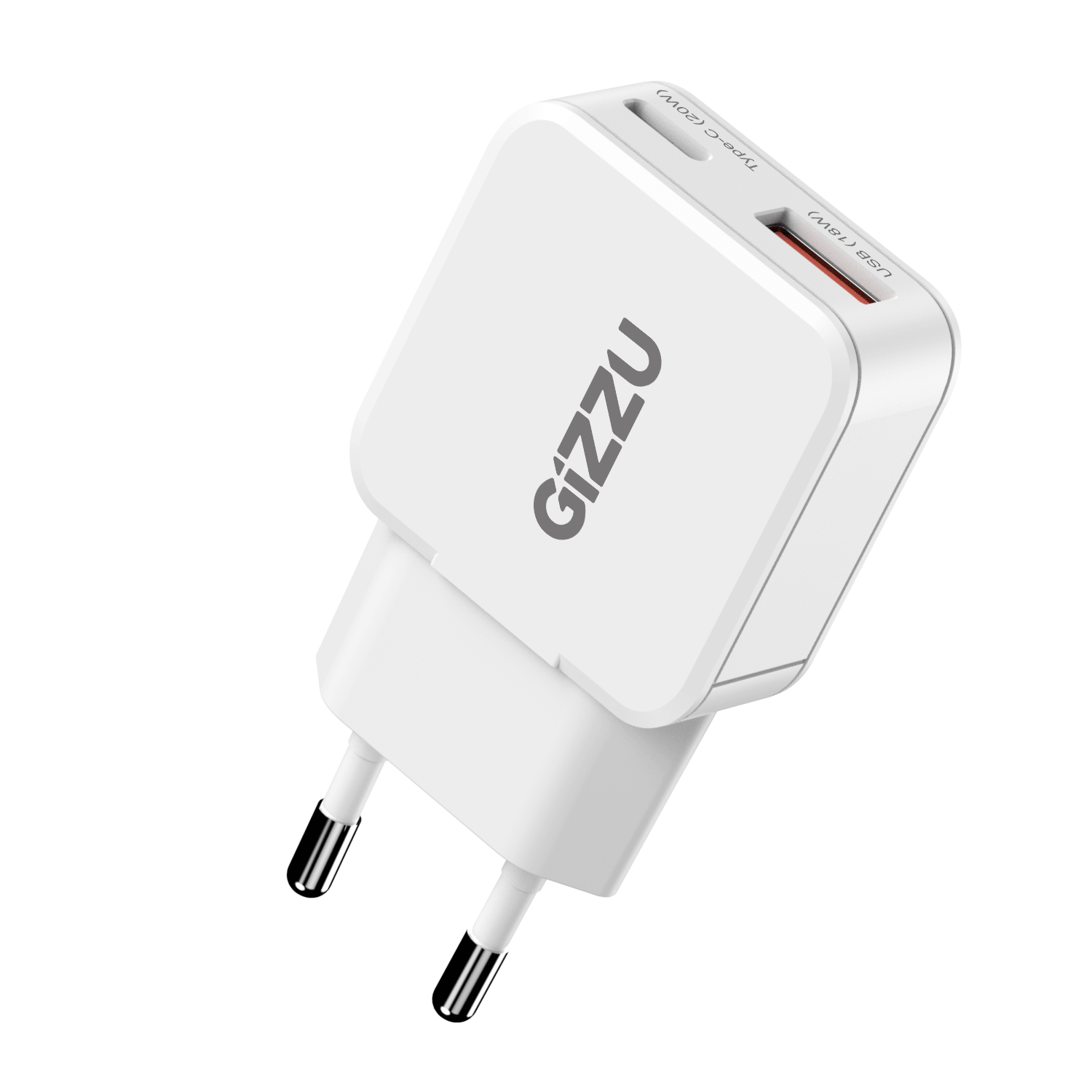 GIZZU Wall Charger Dual 20W PD
