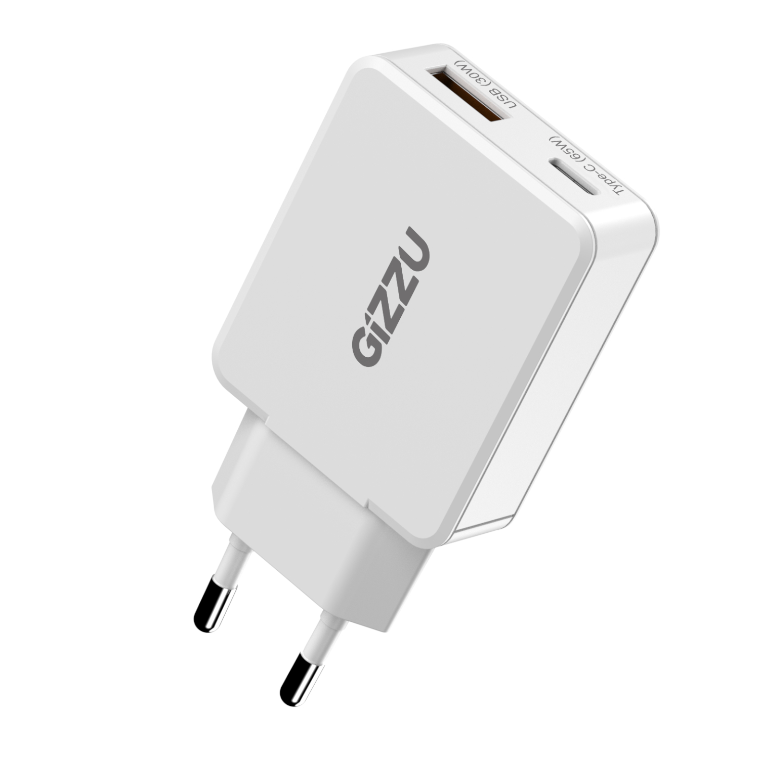 GIZZU Wall Charger Dual 65W GAn