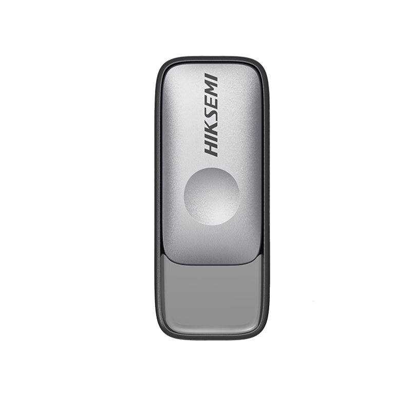 Hiksemi Pully 32GB USB3.2 Flash Drive - Silver Black