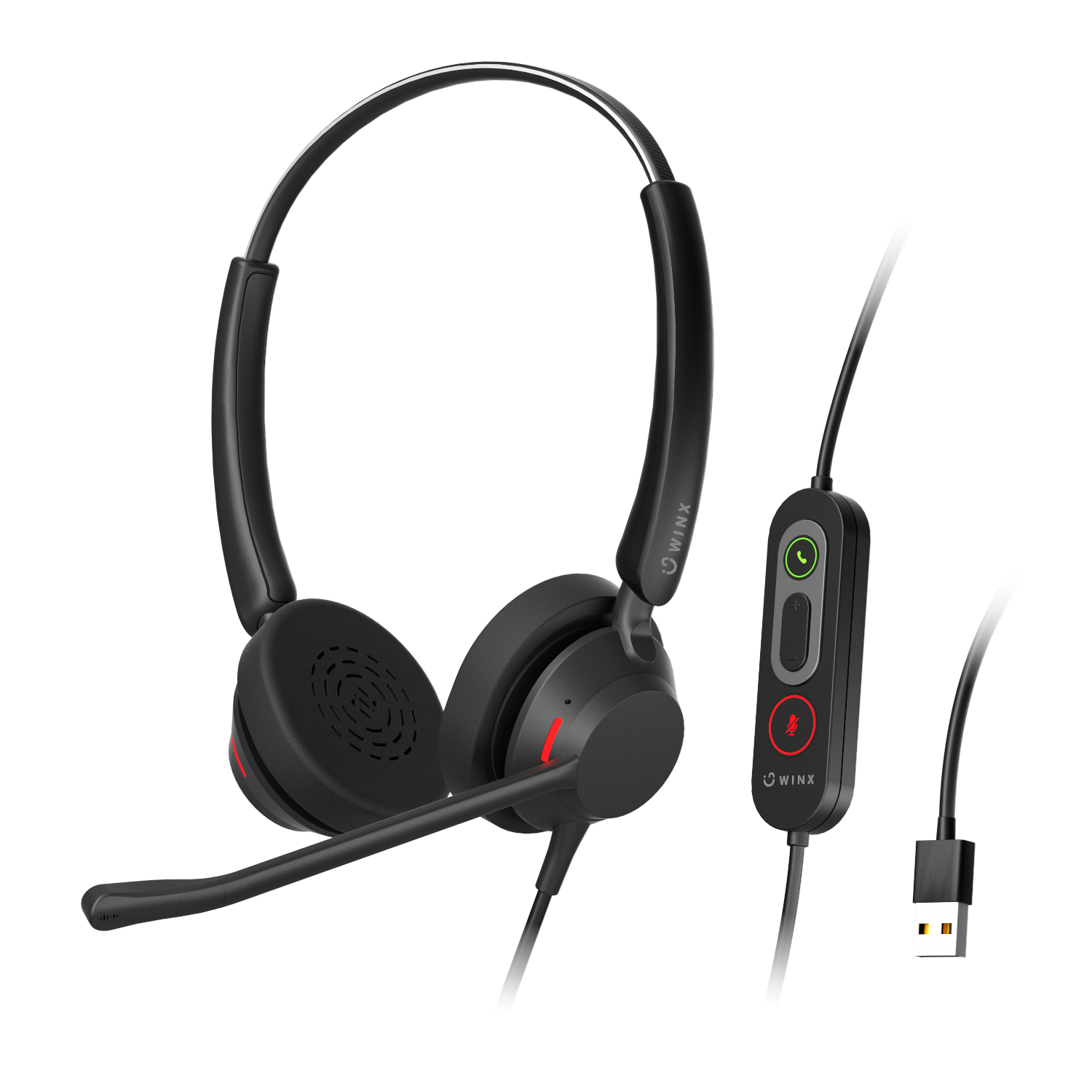 WINX CALL Pro 2 AI Noise Cancelling Headset