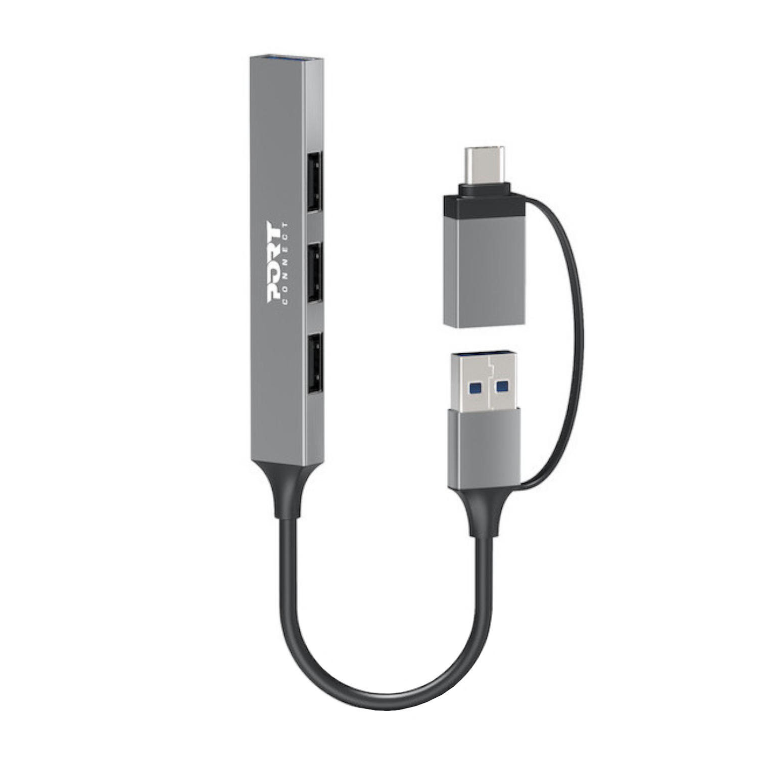 Port USB-A 4 Port USB-A Hub