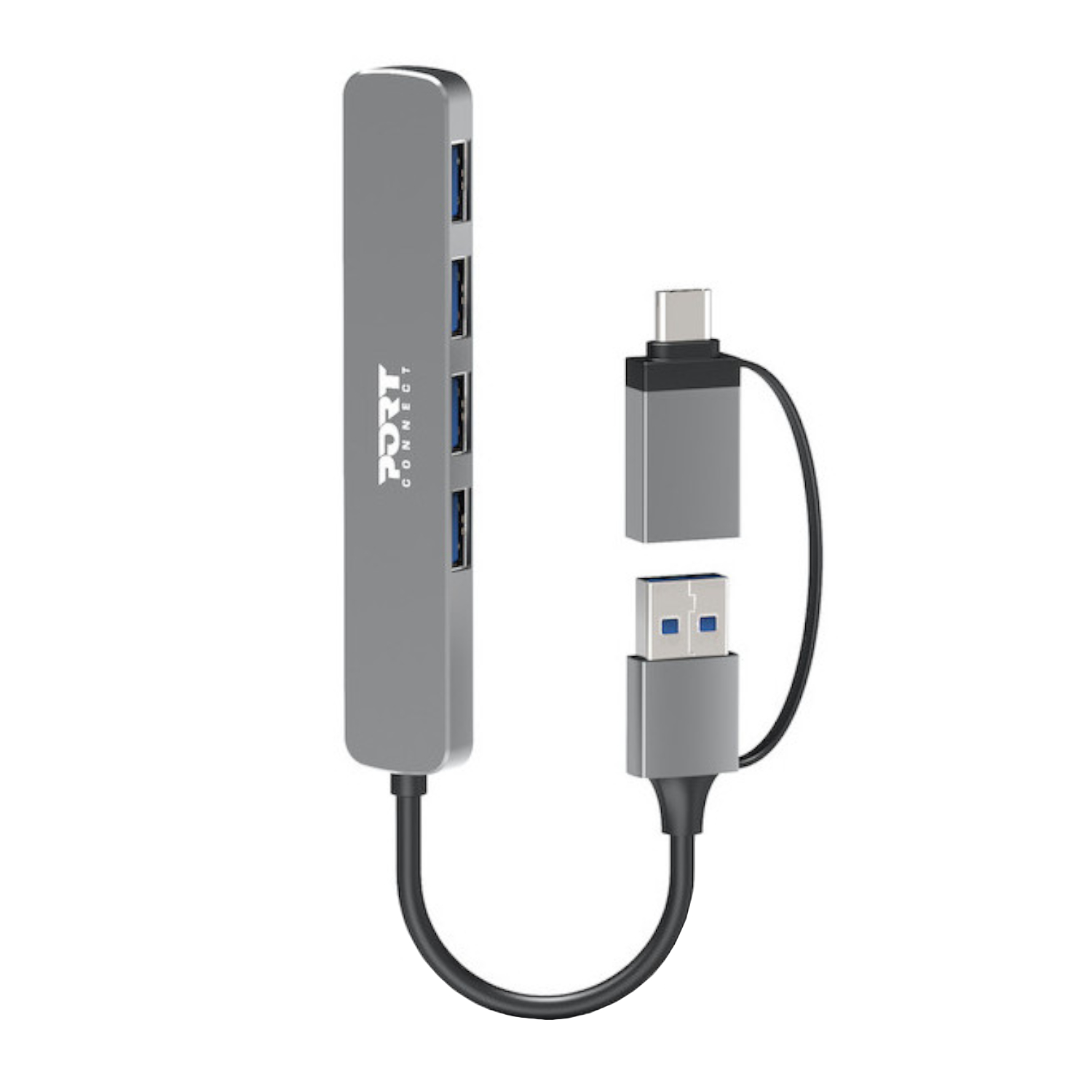 Port USB-A 3.0 4 Port USB Hub