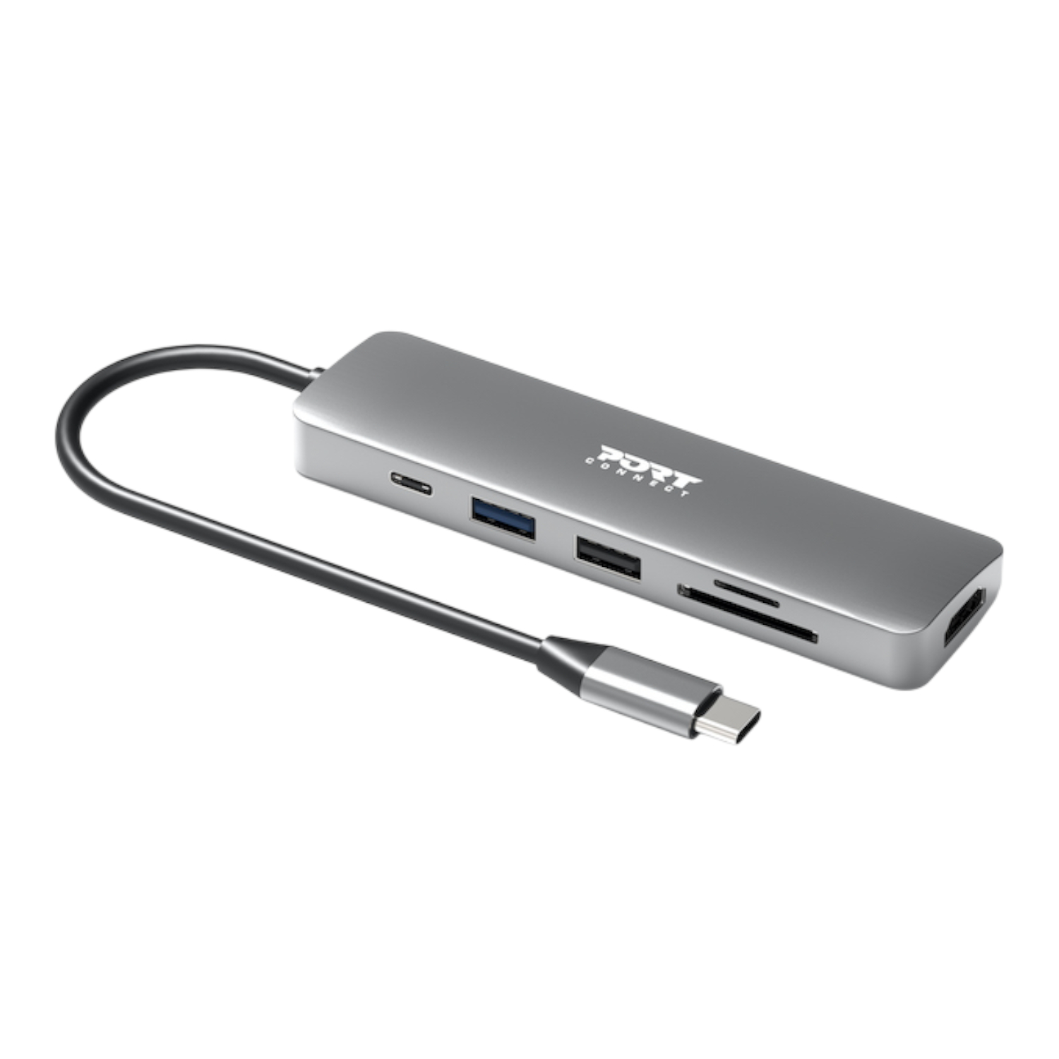 Port USB-C 1x4K Docking Station 5-in-1