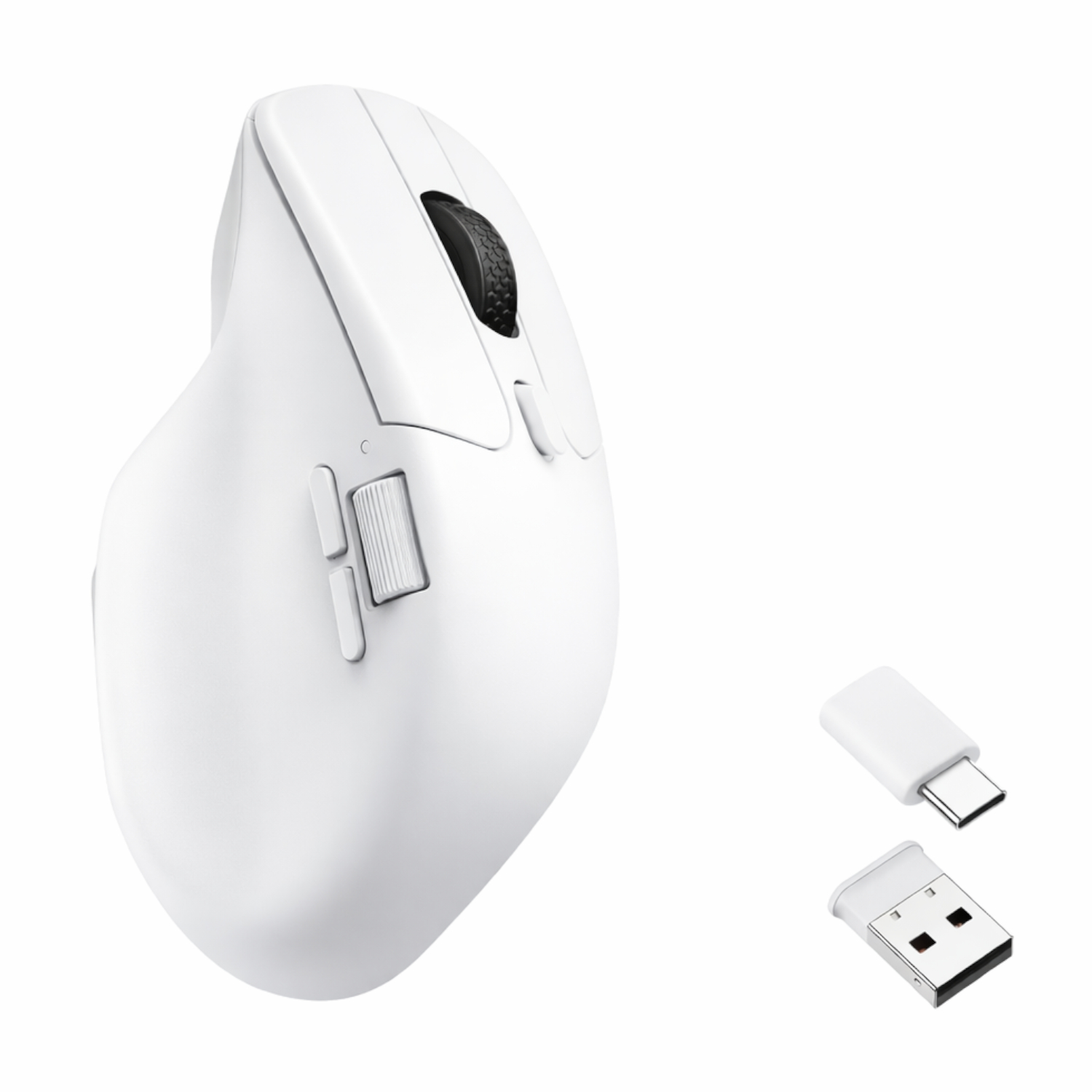 Keychron M6-A3 1K Wireless Mouse (BT/2.4GHz/Wired) - White