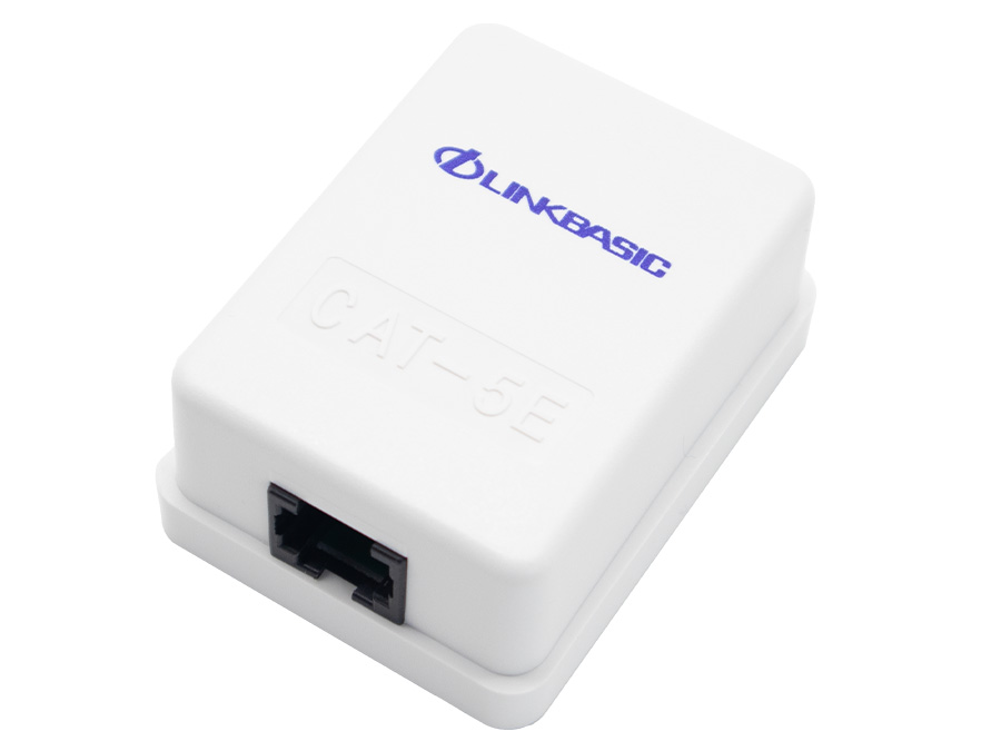 Linkbasic Cat5e Single Surface Mount Box