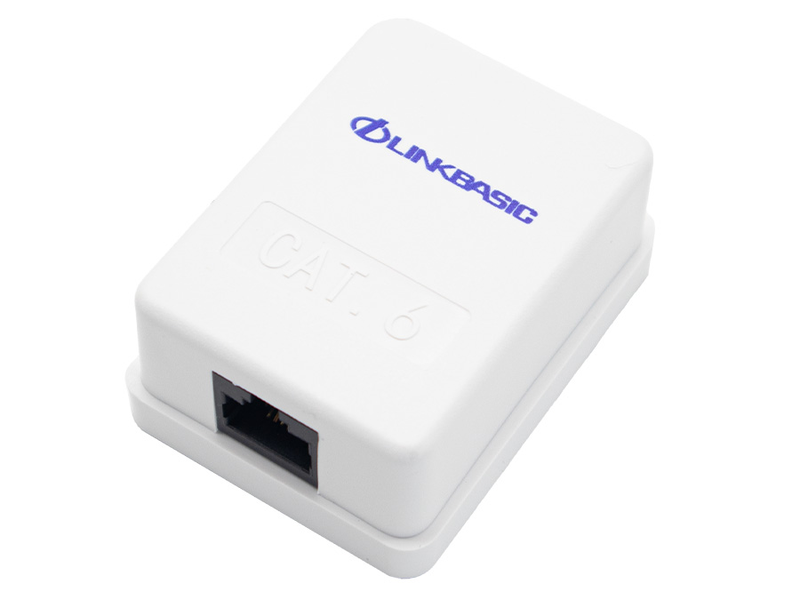 Linkbasic Cat6 Single Surface Mount Box