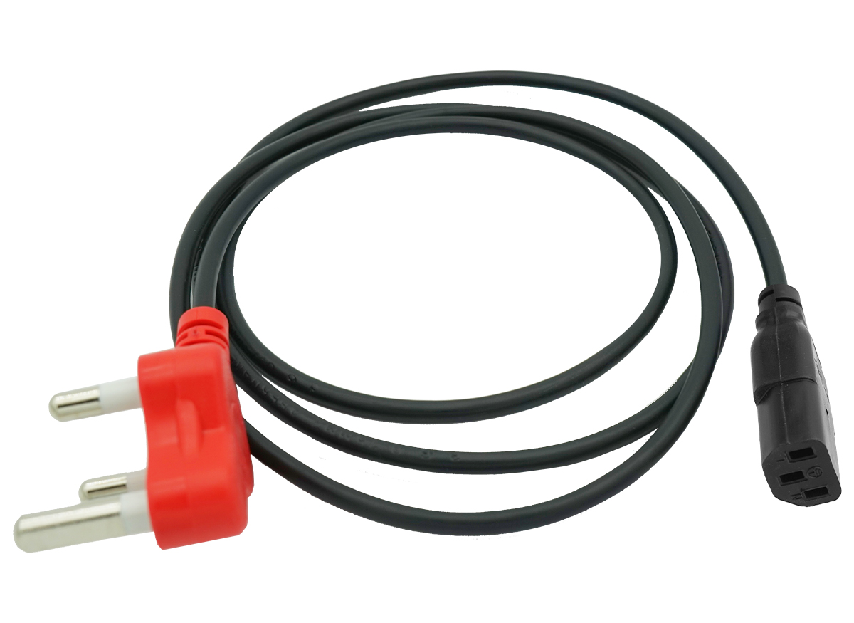 1.8m IEC Power Cord With Dedicated Plug Top