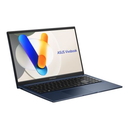 ASUS VIVOBOOK / 15.6-inch FHD (1920 x 1080) 16:9 / Intel® Core™ i7-1355U Processor 1.7 GHz (12MB Cache  up to 5.0 GHz  10 cores  12 Threads) / DDR4 8GB (8GB DDR4 on board + 1x DDR4 SO-DIMM slot) / 512GB M.2 NVMe™ PCIe® 3.0 SSD / Quiet Blue / Backlit Chicl