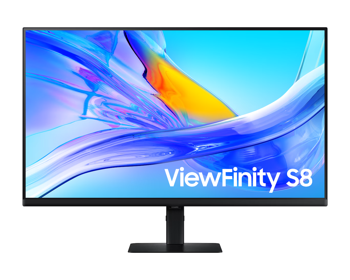 Samsung 32" ViewFinity S8 UHD Monitor - 4K (3 840 x 2 160) 16:9  3000:1(Typ)  5ms Response time  USB-C and LAN Port  Easy Setup Stand  Ergonomic Design  Built-in KVM Switch