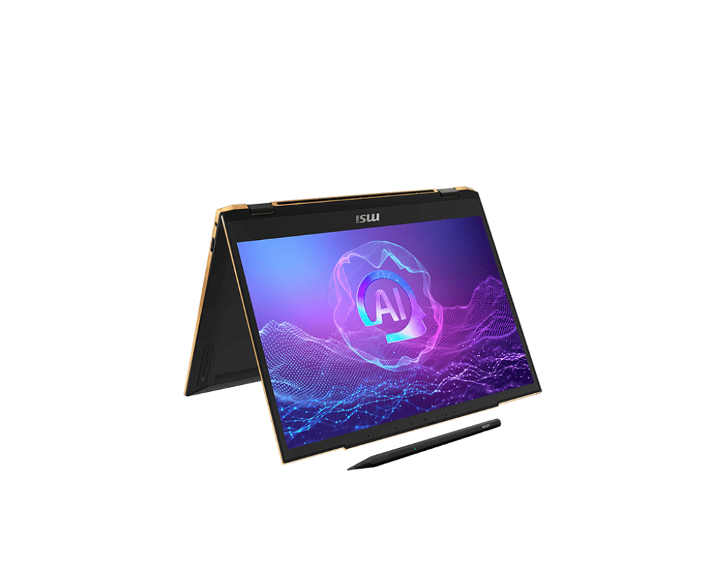 SUMMIT 13 AI EVO A2VMTG-044ZA / INTEL CORE ULTRA 7 258V EMBEDDED 32GB LPDDR5x / 1TB NVME PCIE SSD / INTEL ARC GRAPHICS / 13.3" FHD+ (1920*1200) TOUCHSCREEN / WINDOWS 11 HOME/ INCLUDES MSI PEN 2 / NO BAG INCLUDED/ INK BLACK / 1 YEAR WARRANTY