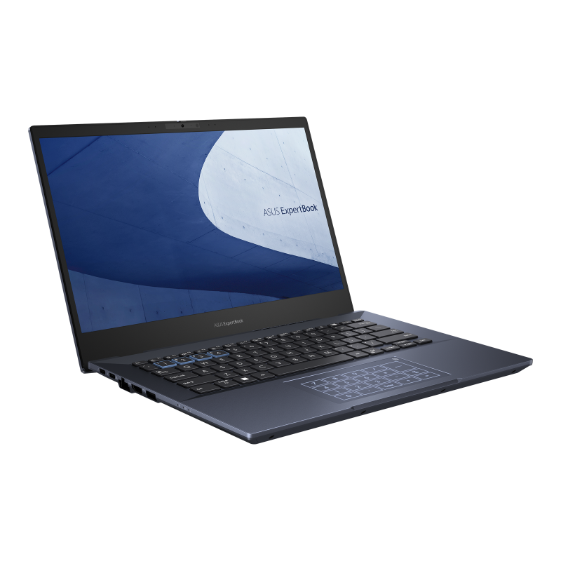 ASUS EXPERTBOOK B5 / 14.0-inch FHD (1920 x 1080) 16:9 (1W) /Intel® Core™ i5-1340P processor 1.9 GHz (12M Cache  up to 4.6 GHz  12 cores) / 8G DDR5 on board (upgradeable) / 512GB M.2 NVMe™ PCIe® 4.0 SSD / Windows 11 Pro / Star Black / 3Y ON-SITE NBD