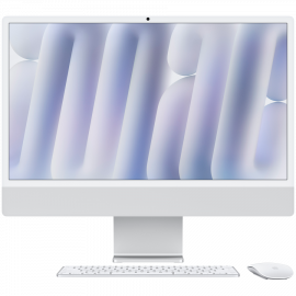 24-INCH IMAC WITH RETINA 4.5K DISPLAY: APPLE M4 CHIP WITH 10‑CORE CPU AND 10‑CORE GPU  16GB  256GB SSD - SILVER