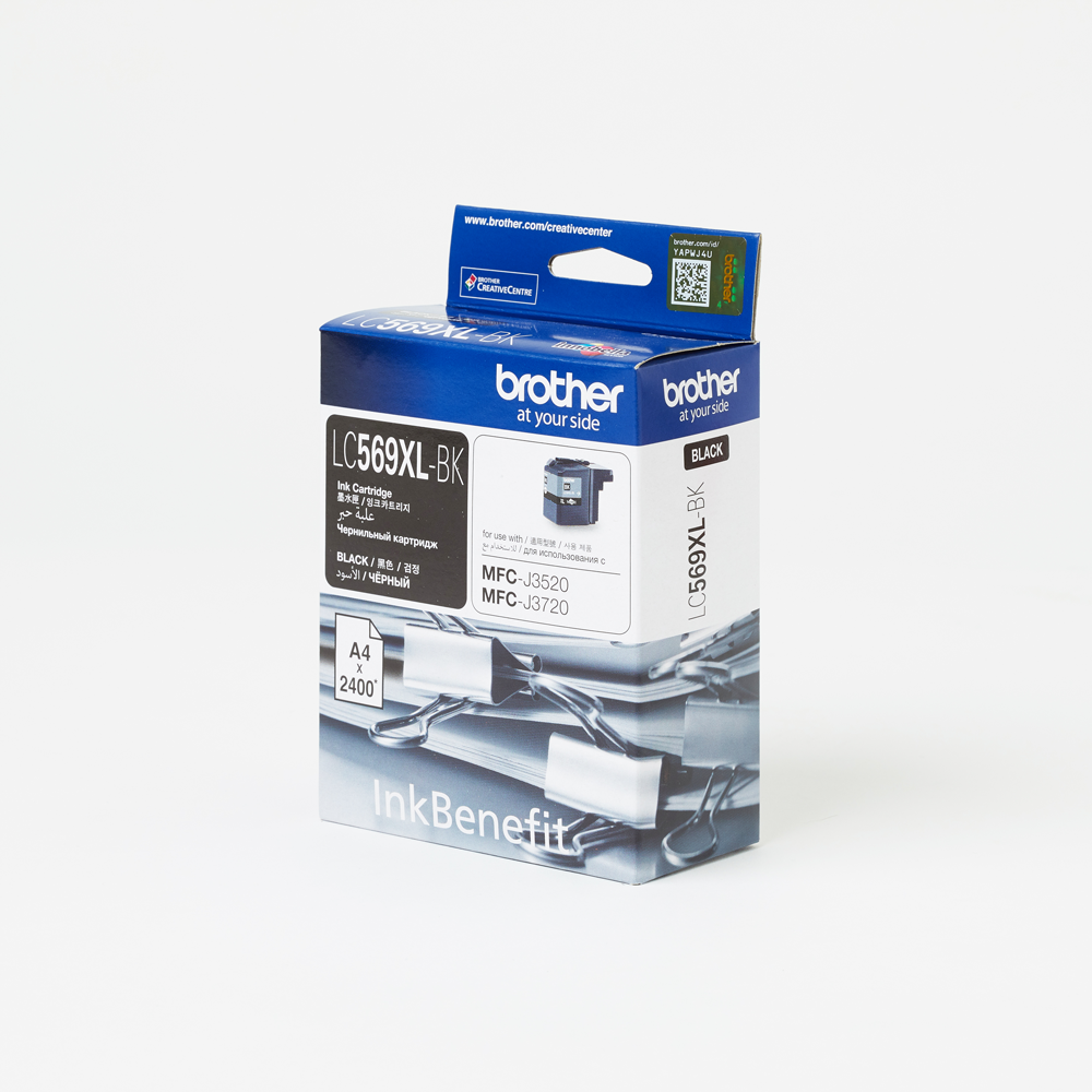 Brother / High Yield Black Cartridge for MFCJ3520/ MFCJ3720