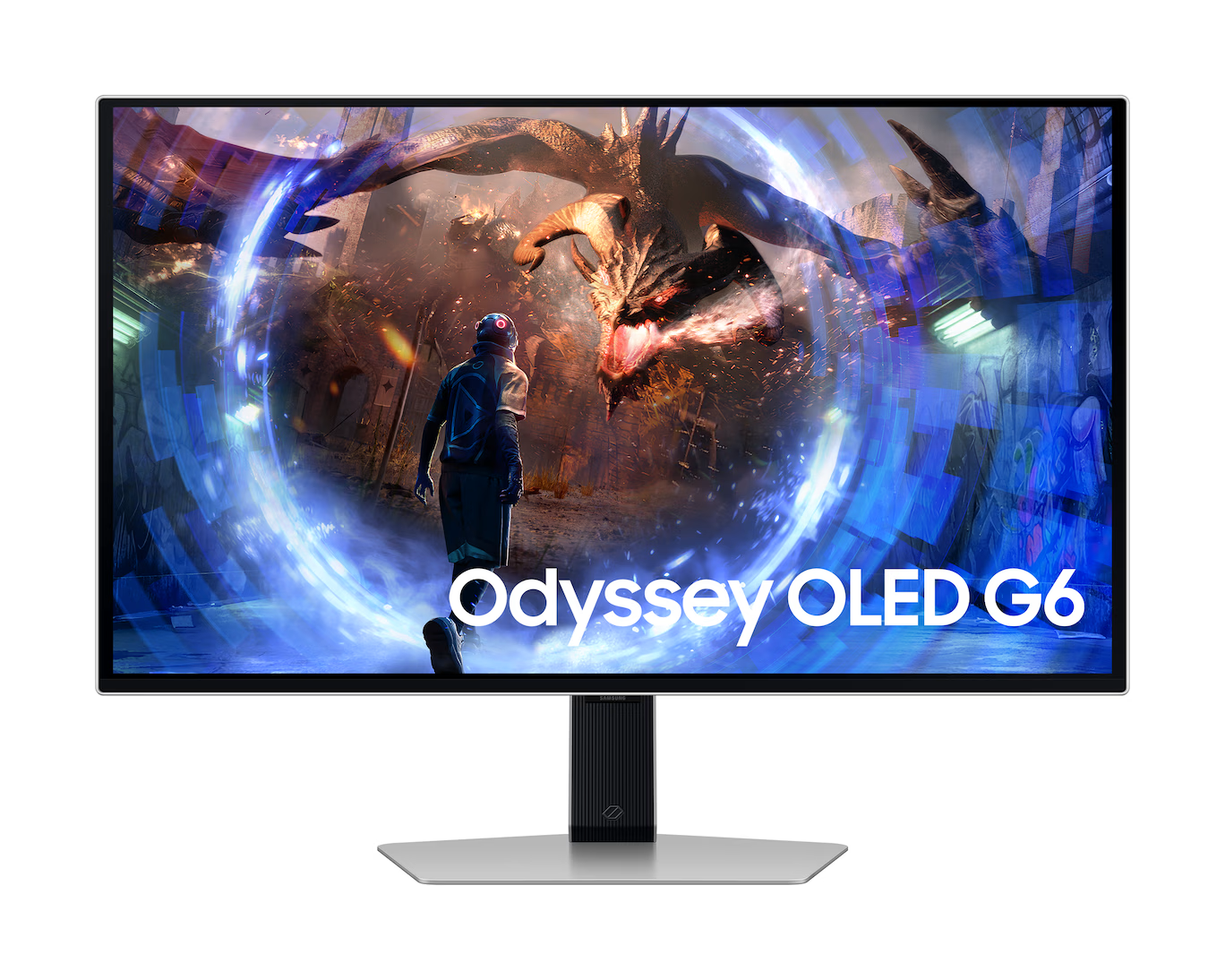 SAMSUNG 27" OLED QHD GAMING MONITOR  SAMSUNG OLED PANEL  QHD (2560 x 1440) RESOLUTION  360HZ REFRESH RATE  0.03MS (GTG) RESPONSE TIME  FREESYNC PREMIUM PRO  OLED SAFEGUARD+ (BURN-IN PROTECTION)  GLARE FREE TECHNOLOGY  SMART COOLING SYSTEM  CORELIGHTING+  