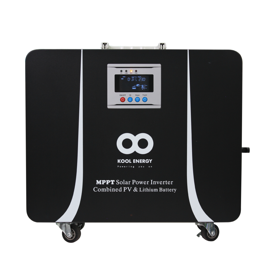 1kW Portable Lithium unit 25.6V 50Ah with 840W MPPT