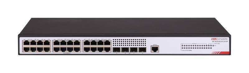 Hikvision L2 Full Managed Switch  24 *Gigabit Ports  4 * 1GB SFP Ports