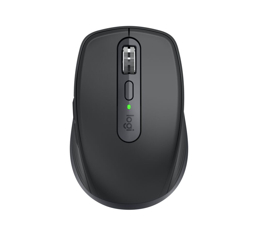 Logitech MX Anywhere 3s - Wireless Mouse - Silent - Bluetooth - Graphite - Logi Bolt Receiver