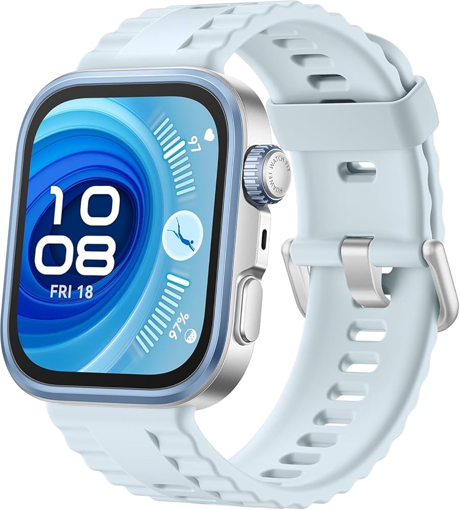 Golf Edition / 1.82 Inch AMOLED / 130-210 mm /Blue Fluoroelastomer Strap / Mid-frame: Aluminum alloy  Bezel: Titanium alloy / 780 mAh / IP6X  5ATM / 55020FAB