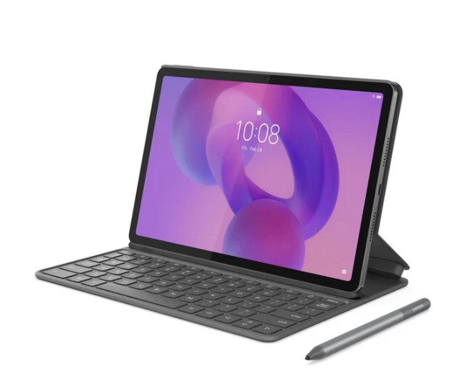 TB336ZU IdeaTab / Grey / 11" 2.5K / 2560x1600 / MediaTek Dimensity 6300 (8C  2x A76 @2.4 GHz+6x A55@2.0 GHz) / 8GB / 128GB UFS 2.2 / 5G / Voice Call / MicroSD Card / Lenovo Folio Keyboard+Tab Pen / Android 15/16/17 / 1YRCI