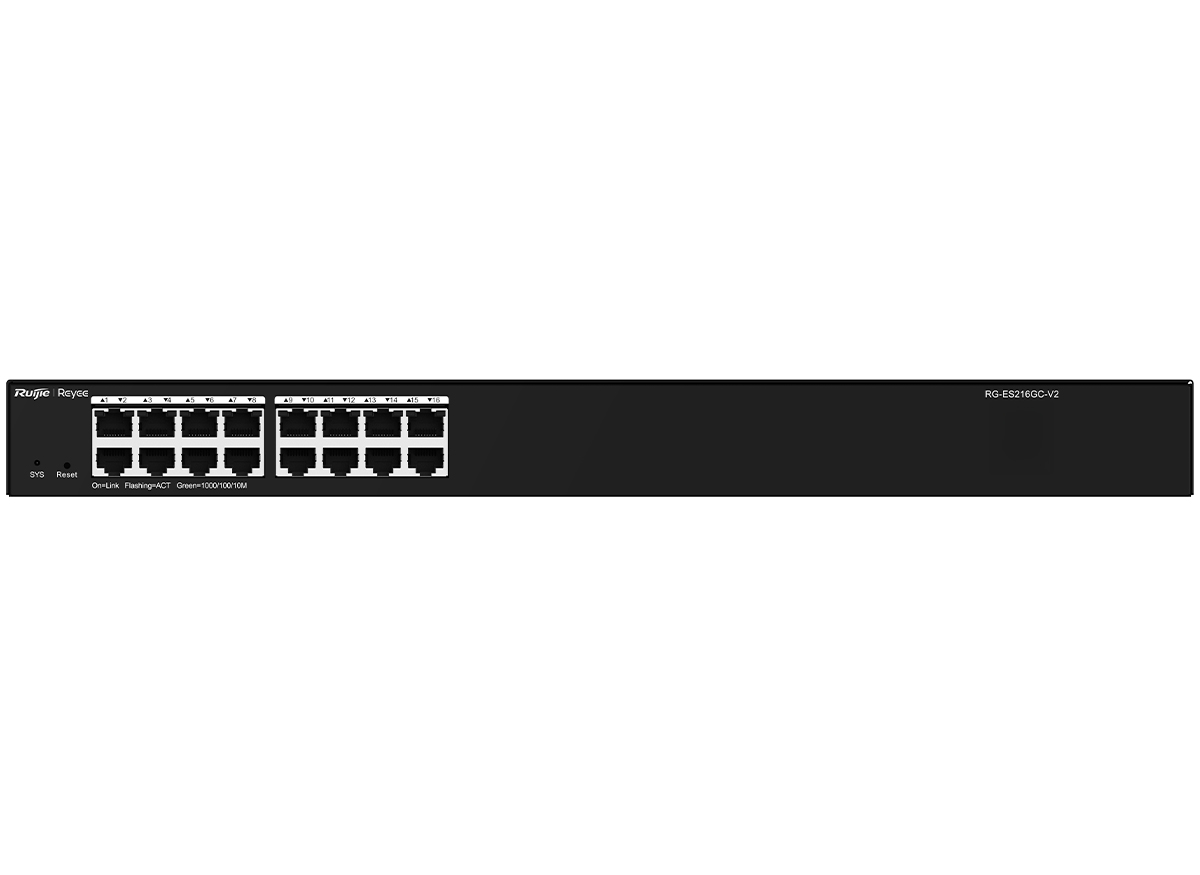 Reyee 16 Port Gigabit Smart Managed Switch | RG-ES216GC-V2