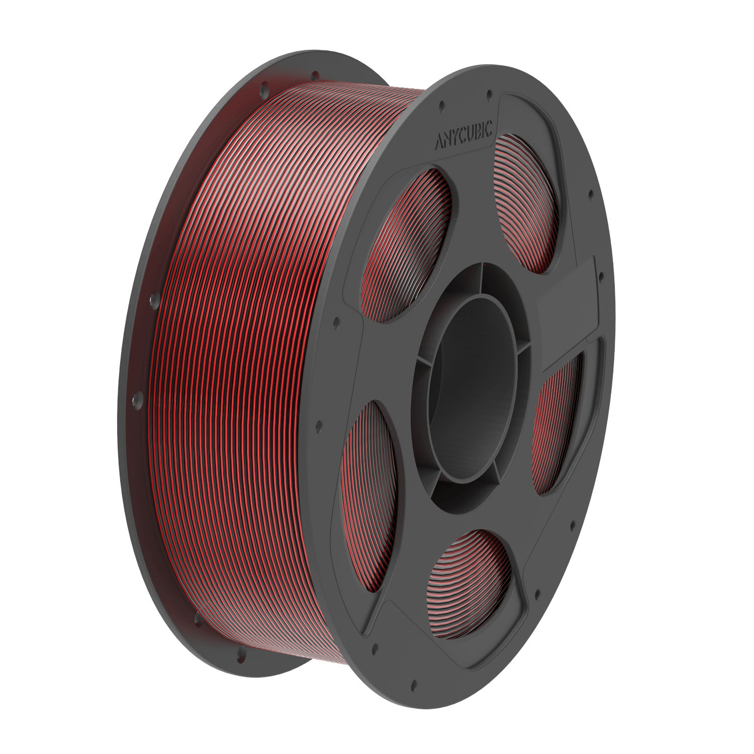 Anycubic PLA Silk Dual Filament 1kg – Black/Red