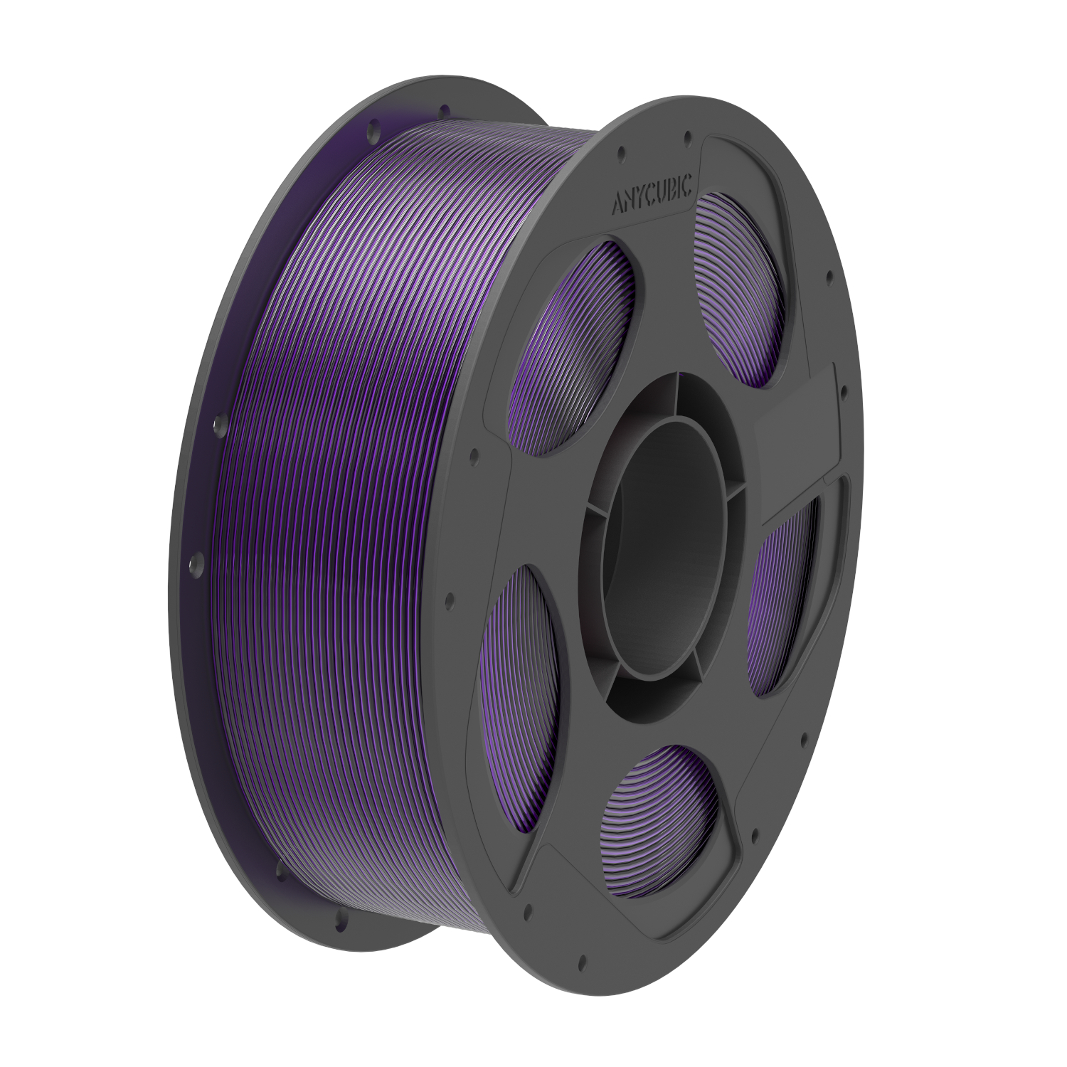Anycubic PLA Silk Dual Filament 1kg - Black/Purple