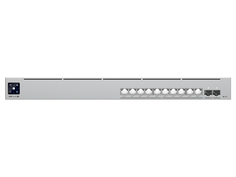 Ubiquiti UniFi Pro XG Switch 10 x 10Gbps PoE+++ 2SFP+ 400W | USW-Pro-XG-10-PoE