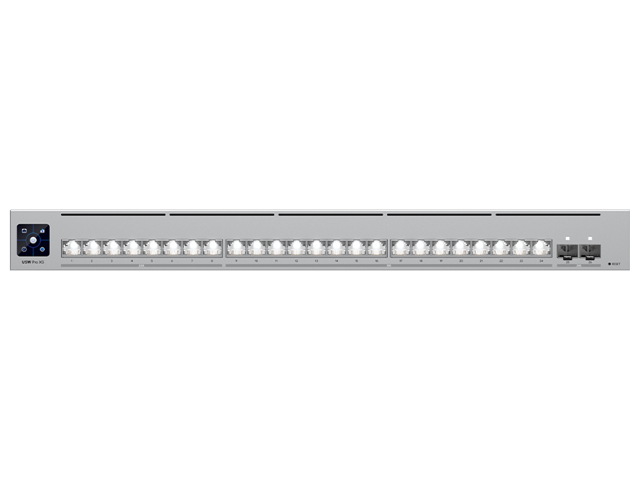 Ubiquiti UniFi Pro XG Switch 16 x 10Gbps 8 x 2.5Gbps 2SFP28 | USW-Pro-XG-24