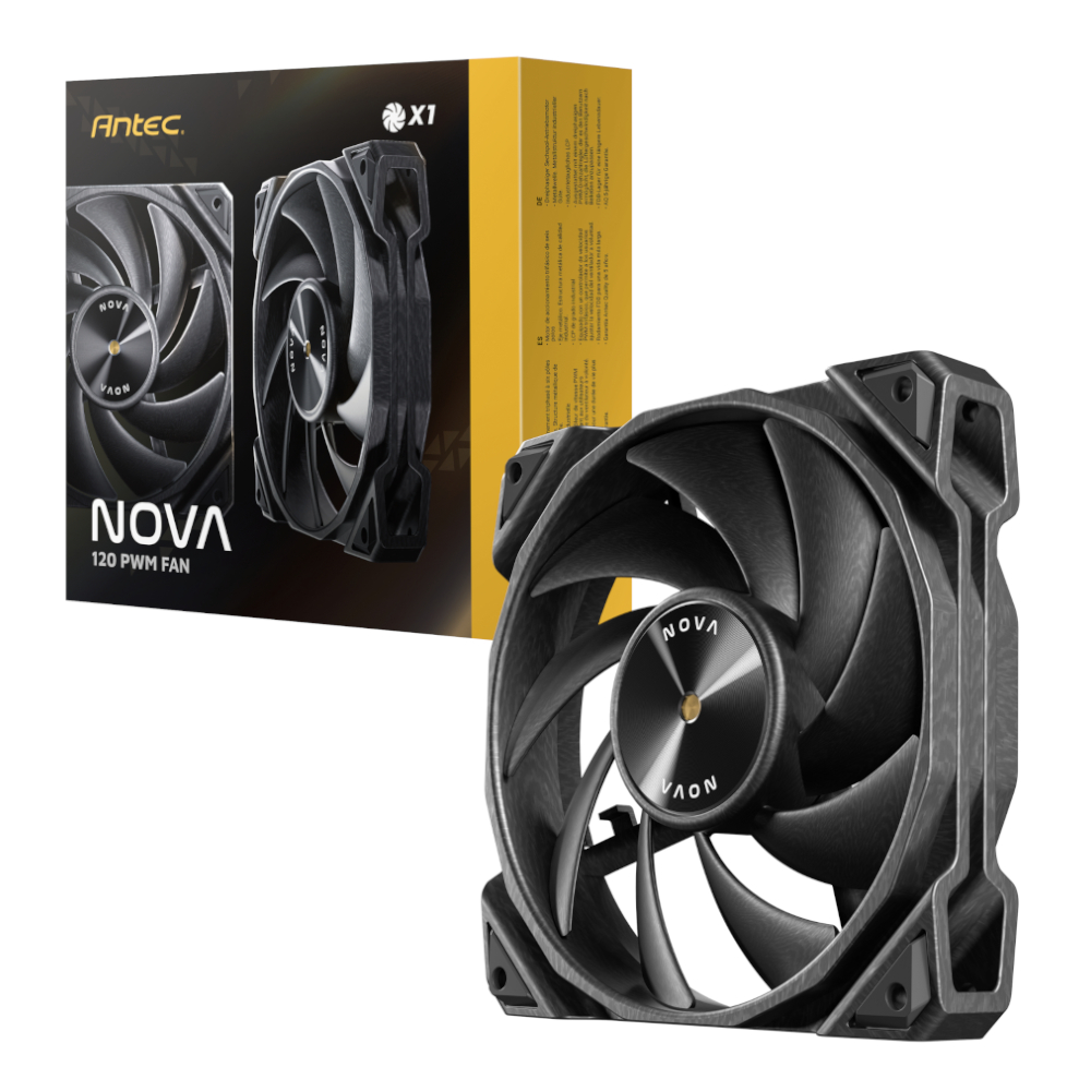 Antec NOVA PWM 120mm Case Fan Black