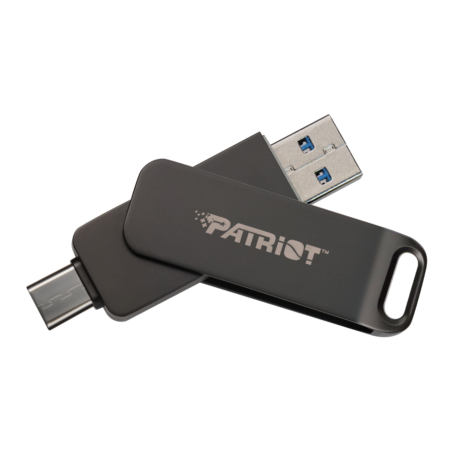 Patriot RAGE R550 256GB USB 3.2 GEN 1 Swing Type-A+C Dark Shadow