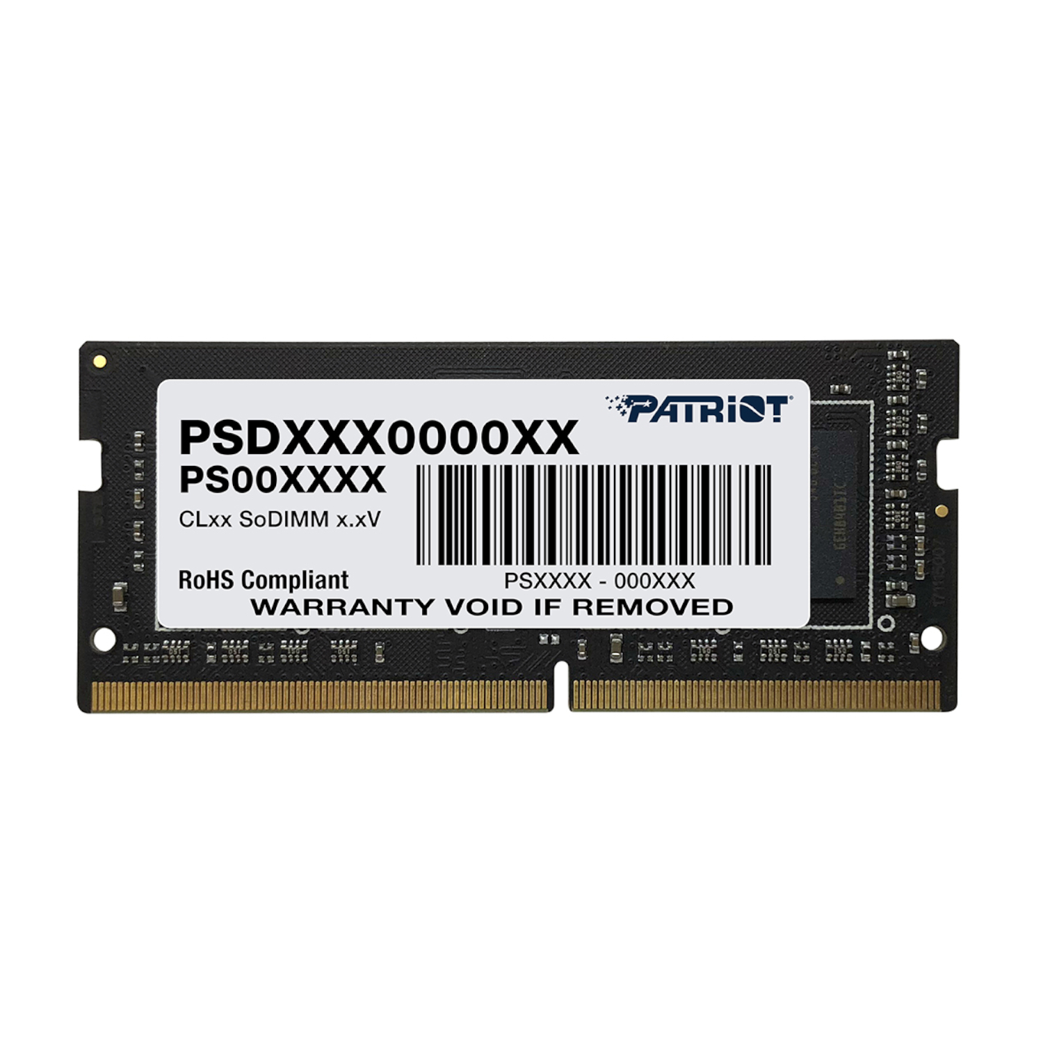 Patriot Signature Line 16GB 3200MHz DDR4 Dual Rank SODIMM Notebook Memory