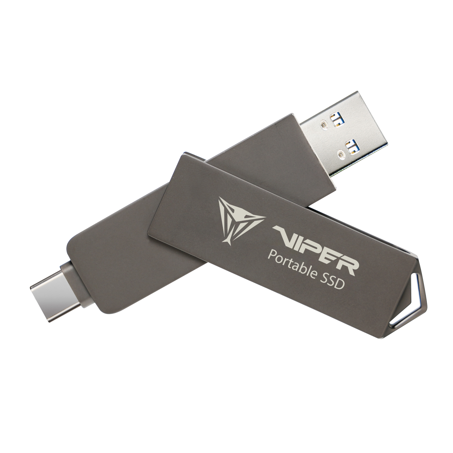 Patriot PVP30 1TB Duo Compact External Portable SSD (Cable Free)