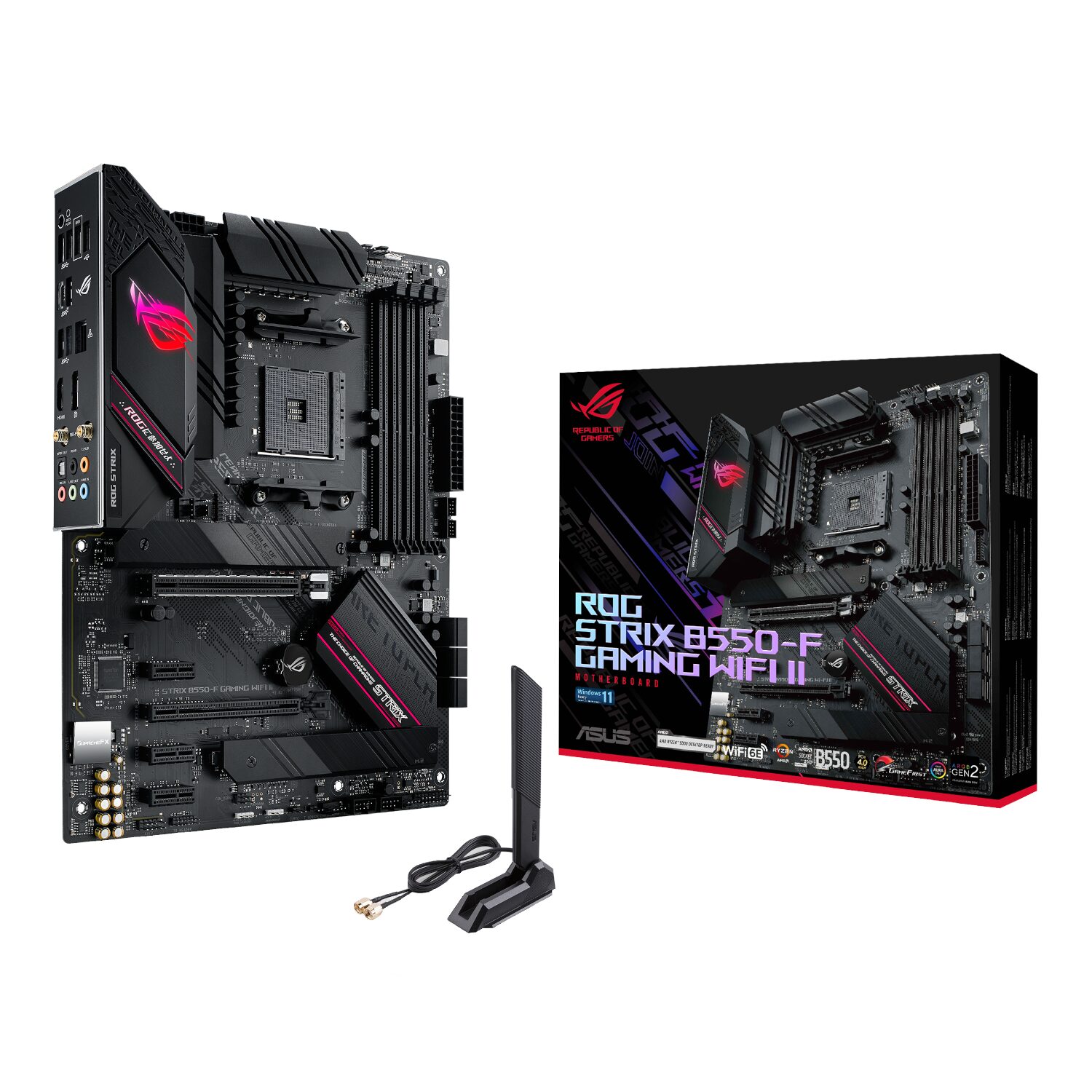 ASUS ROG STRIX B550-F Gaming WIFI II AM4 ATX Gaming Motherboard