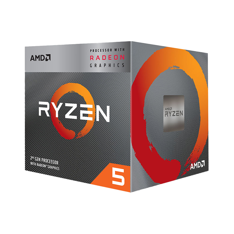 AMD RYZEN 5 3400G 4-Core 3.7 GHz AM4 CPU
